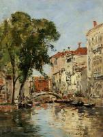 Boudin, Eugene - A Small Canal in Venice